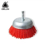 Topfbürste aus Nylon mit 5/8"-11 Gewindedorn