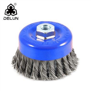 Twisted Cleaning Brush Steel Wire Polishing