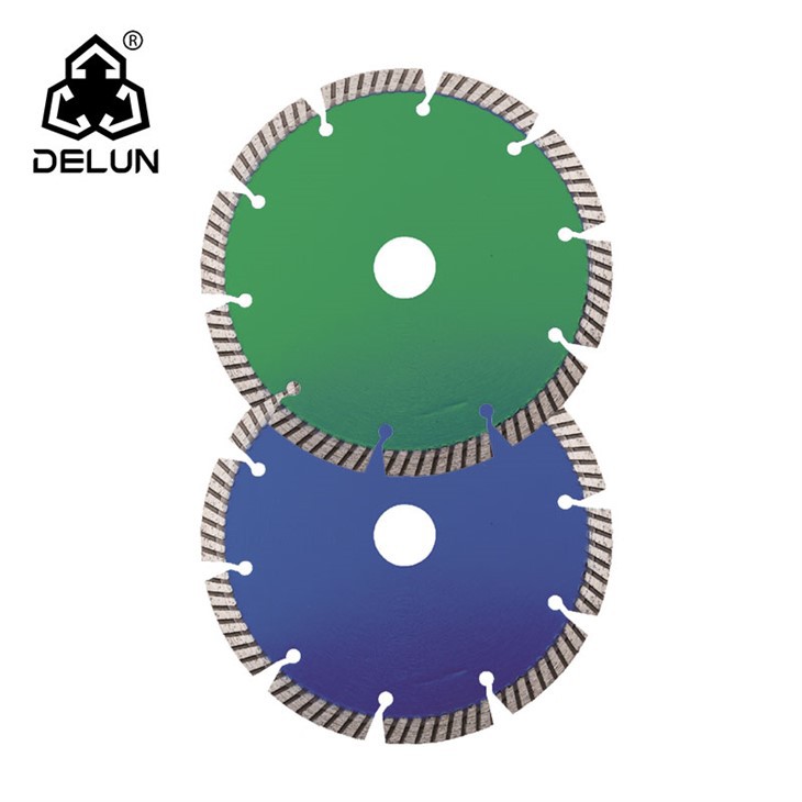 DELUN Diamant-Schleifblatt, 22,9 cm, heißgepresst, schmale Turboklinge, 230 mm, Trennscheiben, 10 mm Segmenthöhe, für Granit, Marmor, Beton, Mauerwerk